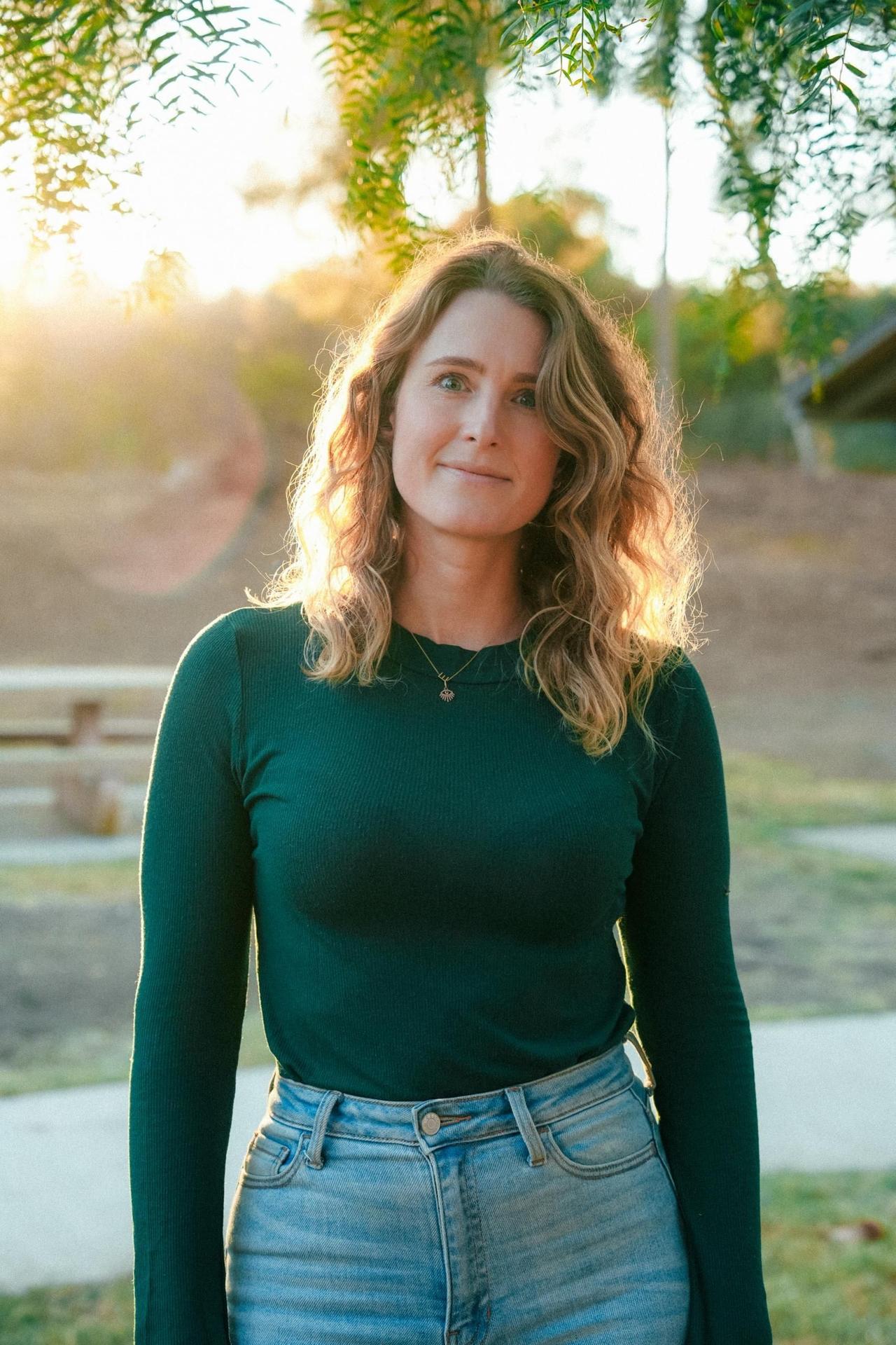 Emily Beliveau outdoors in nature