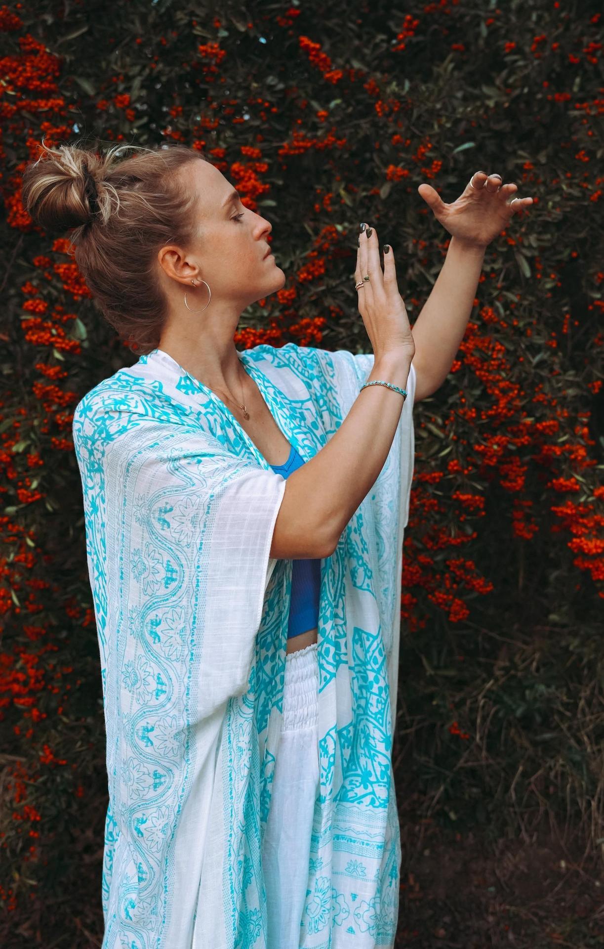 Qigong class in session